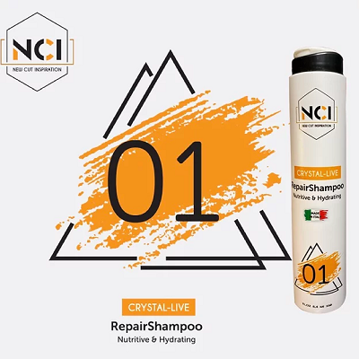NCI Crystal Live Repair Shampoo Top Hair Salon in Brixton