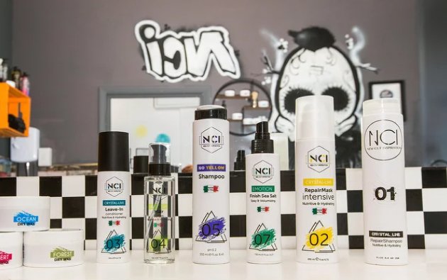 HAIR PRODUCTS AT NEW CUT INSPIRATION HAIRDRESSING SALON BRIXTON