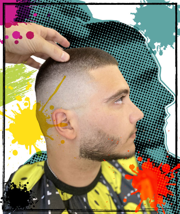 MEN'S HAIRCUTS & COLOURS AT TOP BARBERS IN BRIXTON