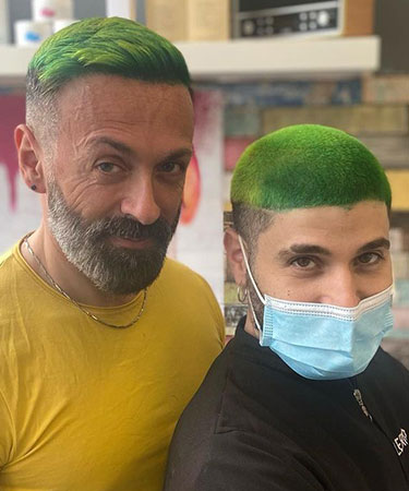 CREATIVE MEN'S HAIRDRESSING AT NEW CUT INSPIRATION HAIR SALON IN LAVENDER HILL CREATIVE MENS HAIRDRESSING AT NEW CUT INSPIRATION HAIR SALON IN LAVENDER HILL